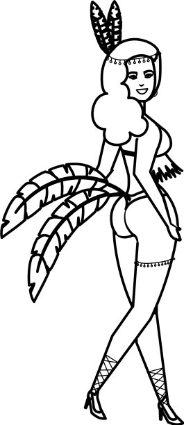 美丽的巴西加罗塔人性格图片下载