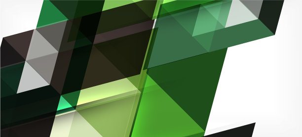 彩色重复三角形现代几何图片下载