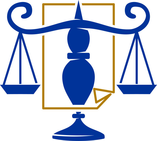 法律 Justice事务所天平纸张标志设计图片下载