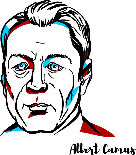阿尔贝·加缪肖像图片下载