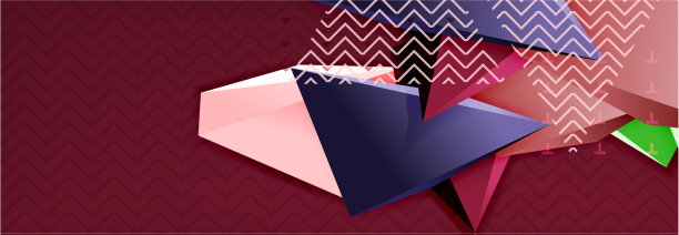 三维三角形最小抽象背景图片下载