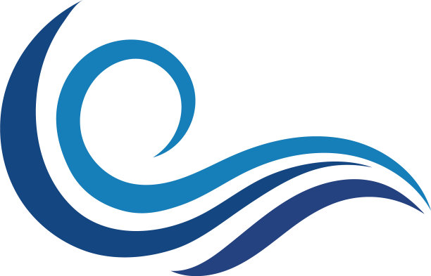 水波设计标志图片下载