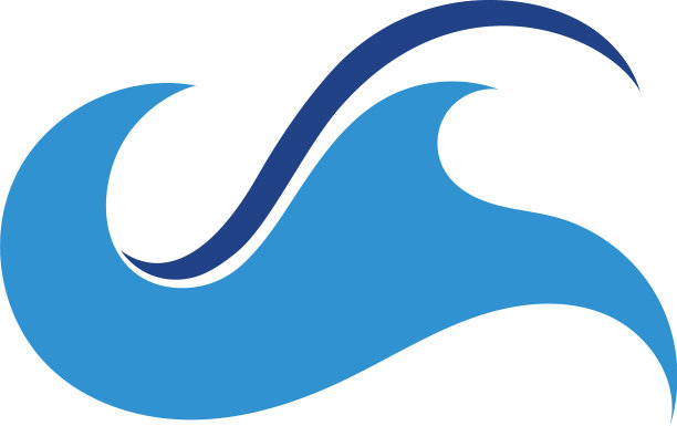 水波设计标志图片下载