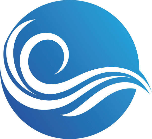 水波设计标志图片下载