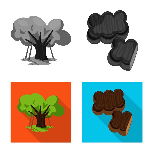 孤立的对象传统和旅游图标设置图片下载