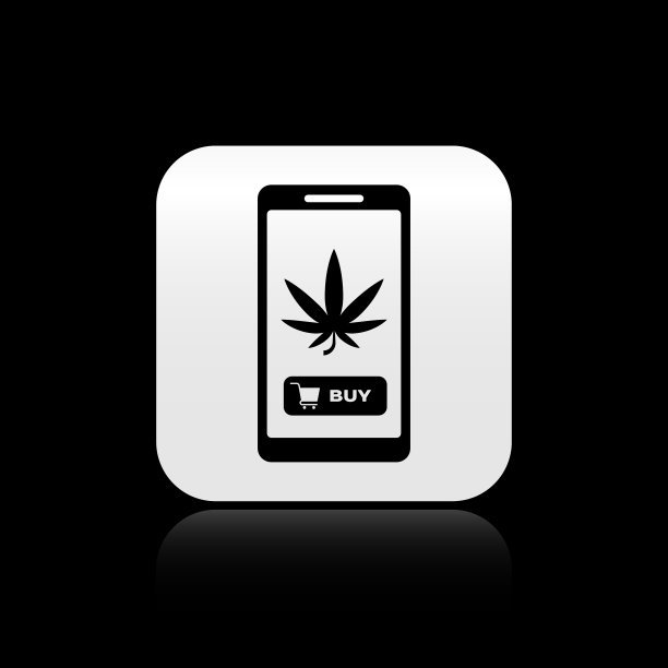 黑色手机和医用大麻还是图片下载