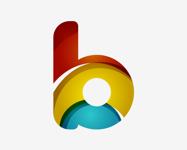 字母b标志商业图标设计简约图片下载