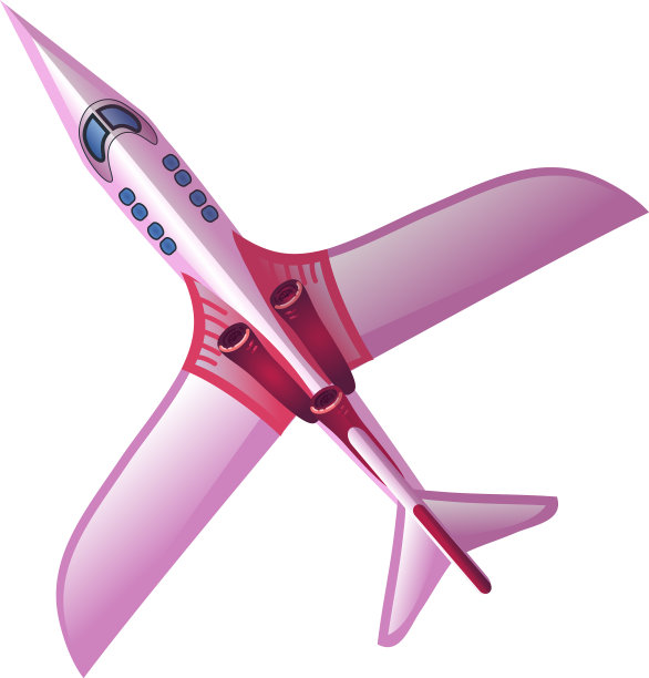 紫色飞机用窗户为飞机图片下载