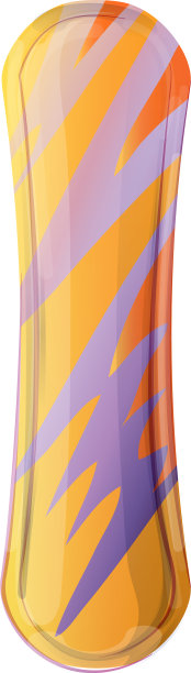 滑雪板图标卡通风格图片下载