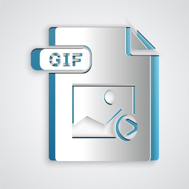 剪纸GIF文件文件下载GIF按钮图片下载