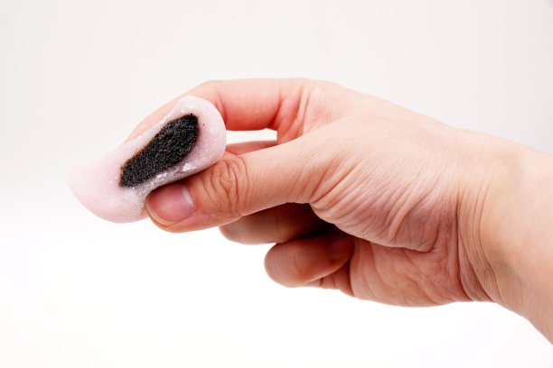 调味麻糬-红豆沙馅图片下载