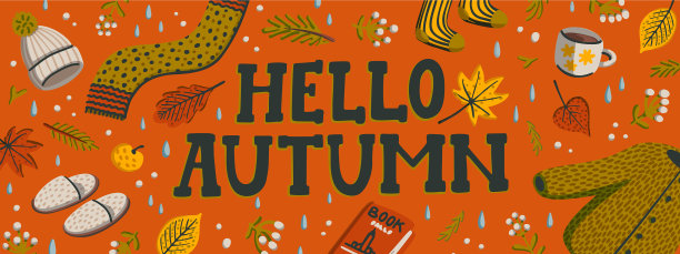 设置秋天的图标毛衣落叶图片下载