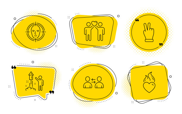 朋友夫妇胜利的手和沟通图片下载