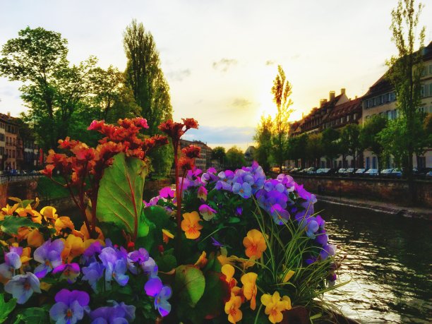 斯特拉斯堡城市景观图片下载