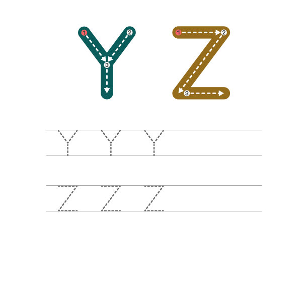 学习写字母yz2图片下载