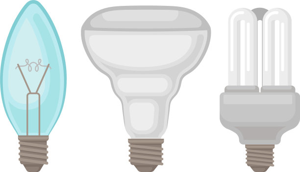 荧光灯泡设置图片下载