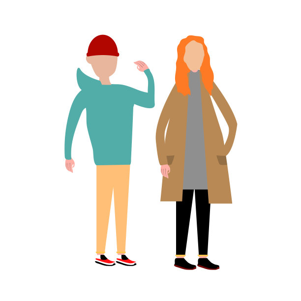 夫妻一起散步图片下载