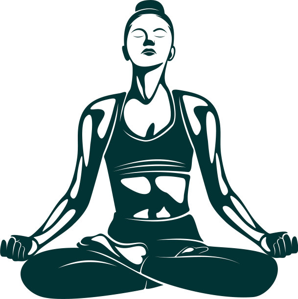 瑜伽标志设计模板保健美容spa图片下载