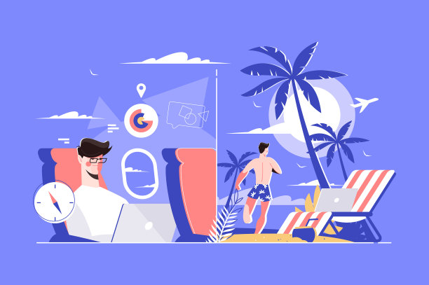 商人与笔记本电脑图片下载