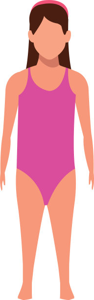 阿凡达女孩穿着泳衣的图标图片下载