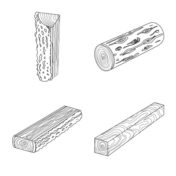 孤立物体招牌和木牌的组合图片下载