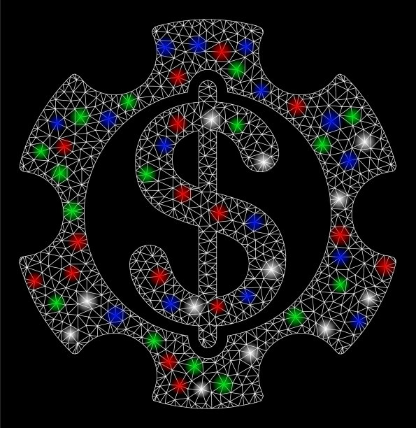 明亮网格2d金融发展与flash图片下载