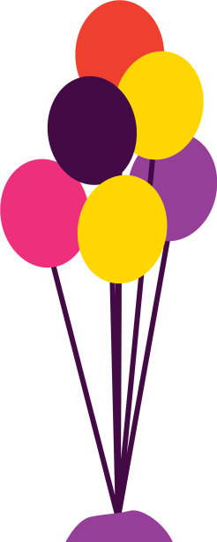 在白色背景上放一堆气球图片下载