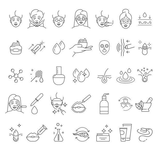 护肤美容和美容治疗图片下载