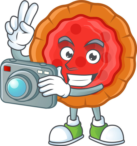 摄影师在人物新鲜樱桃派图片下载