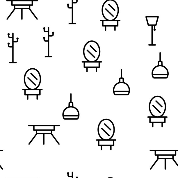 家居装饰无缝图案图片下载