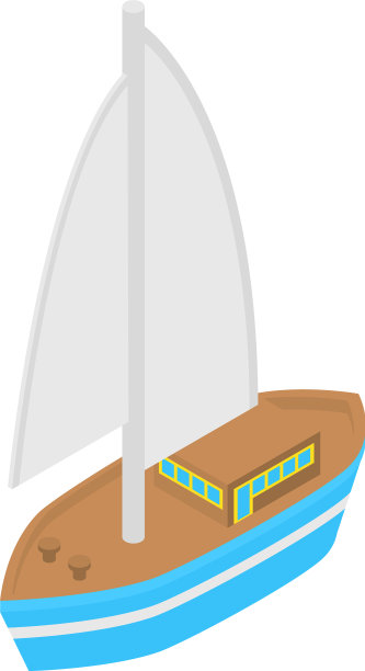 土耳其海船图标等距风格图片下载