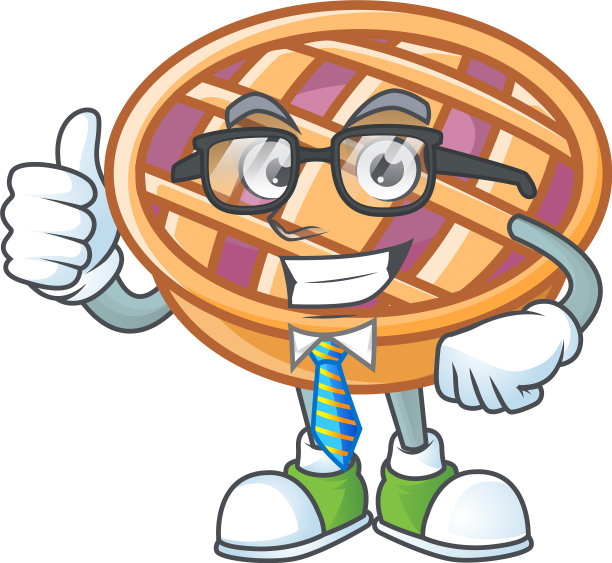 商人紫派感恩节吉祥物图片下载