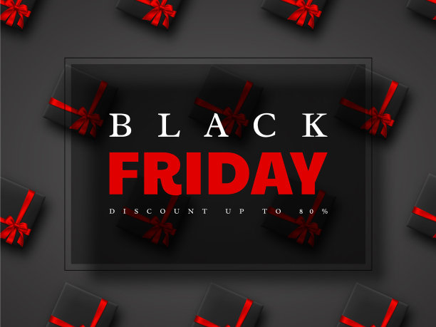 黑色星期五促销标语图片下载