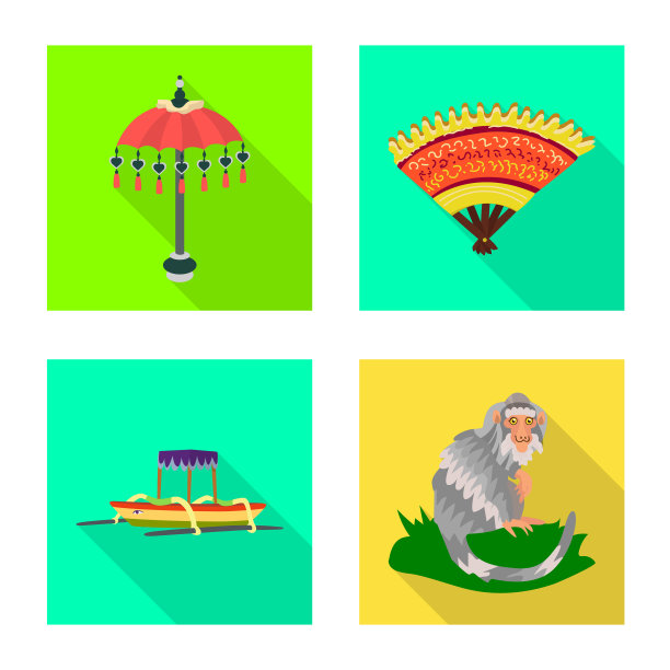 设计旅游及旅游标志套装图片下载