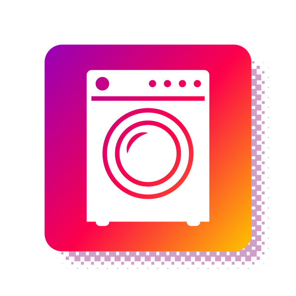 白色垫圈图标隔离在白色背景图片下载