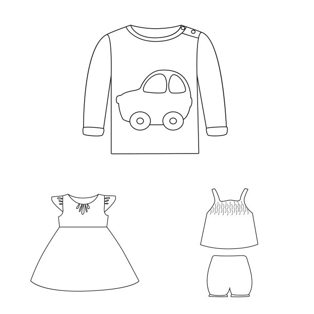 设计磨损和儿童图标设置磨损图片下载