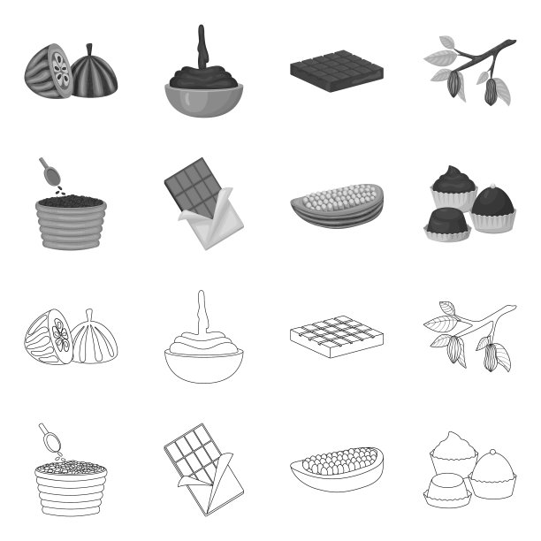 美味食品标志合集图片下载
