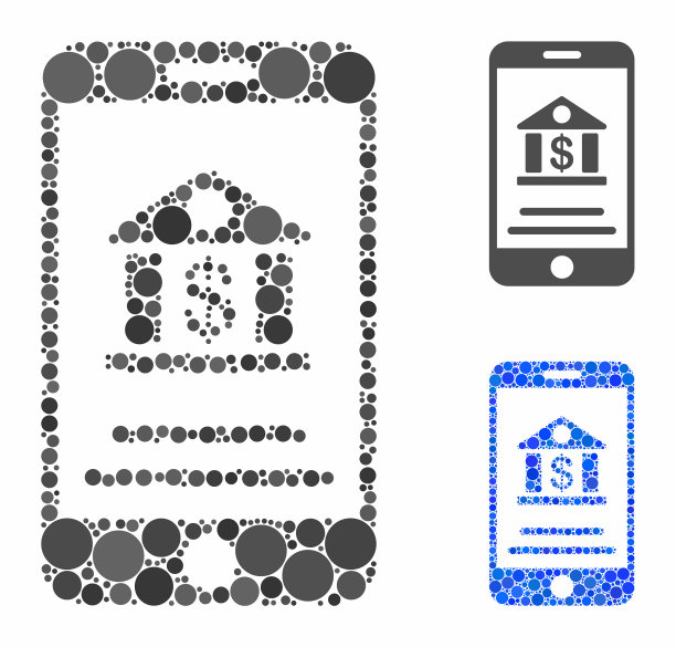 手机银行组成图标球项目图片下载