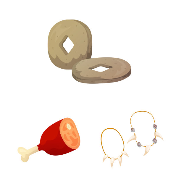 年代和石头标志集图片下载