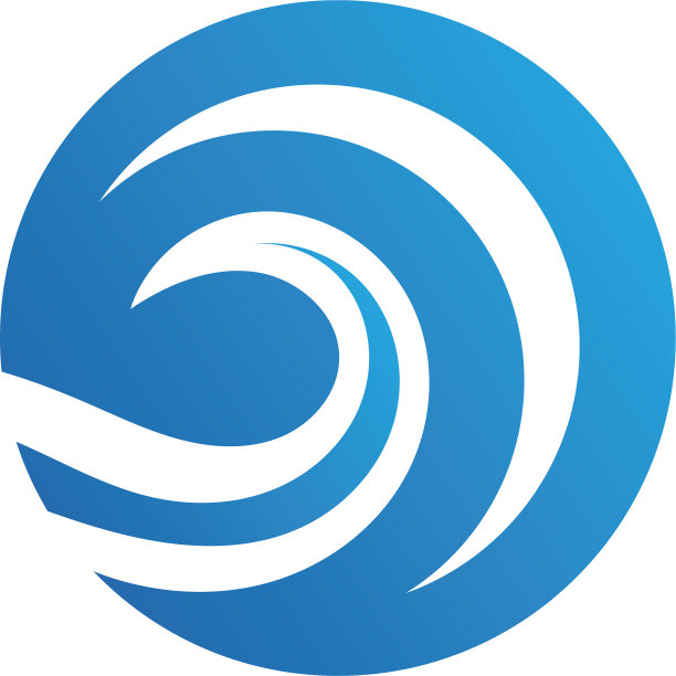 水波设计标志图片下载