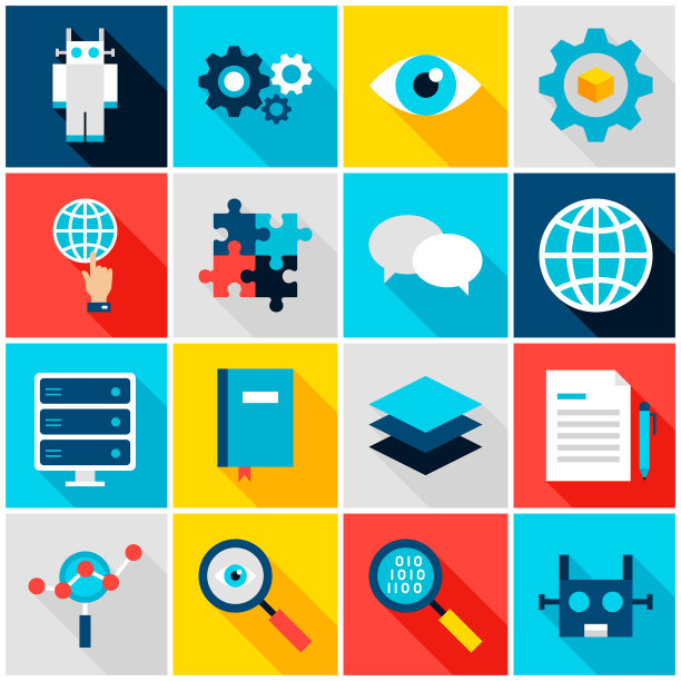 深度学习彩色图标图片下载