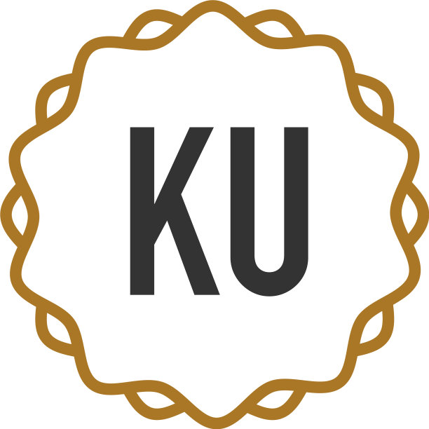 首字母ku优雅创意标志图片下载