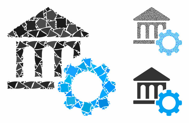 银行选项组合图标不相等的项目图片下载