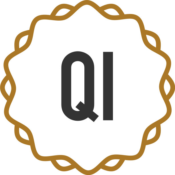 字母QI优雅创意标志图片下载