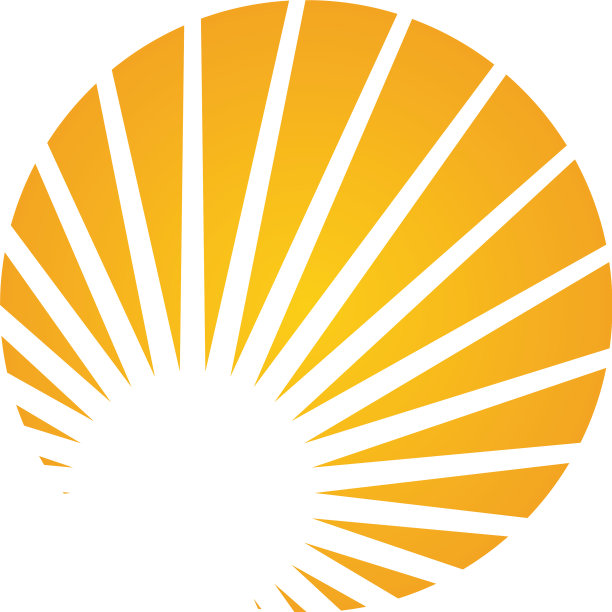 太阳标志模板设计图片下载