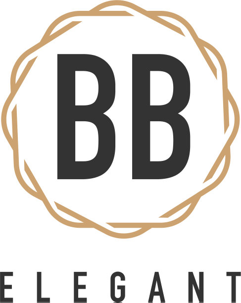 首字母bb豪华极简优雅图片下载