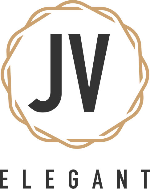 首字母jv豪华简约优雅图片下载