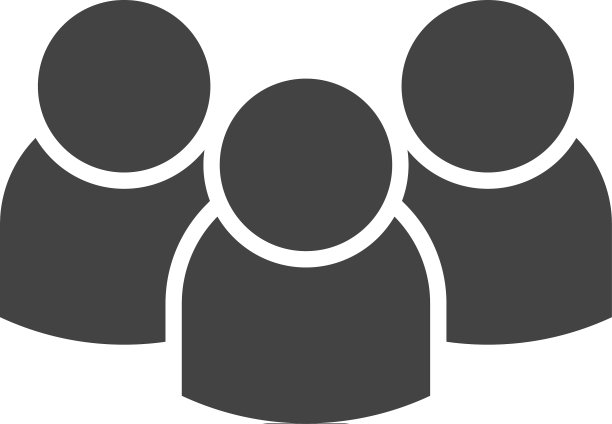 社区网络和社会图标图片下载