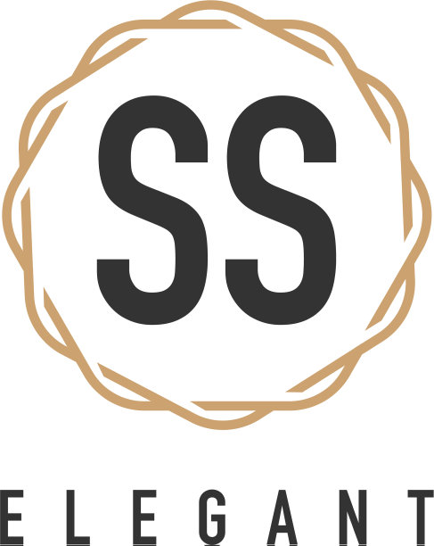 首字母SS奢华简约优雅Logo设计图片下载