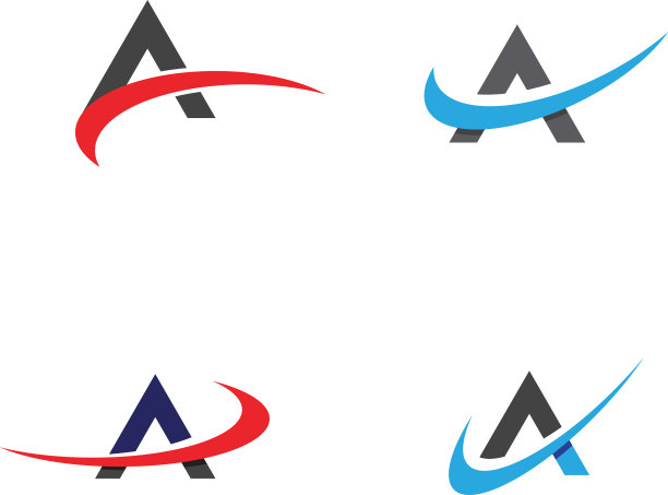 A字母logo商业模板图片下载